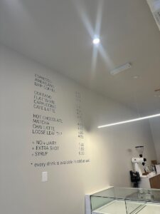 Coffee Zeit menu