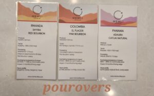 Coffee Zeit menu